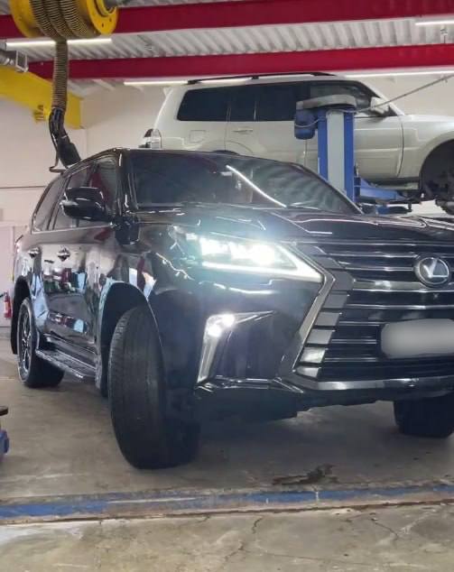 Установка армированных тормозных шлангов Лексус ЛХ 450 Lexus LX 450