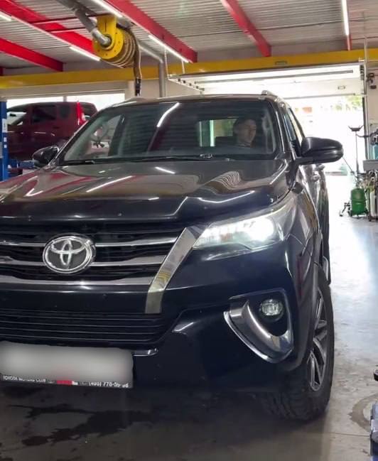 Toyota Fortuner регенерация сажевого фильтра Тойота Фортунер