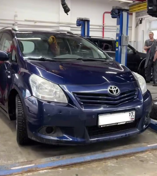 Valvematic Замена актуатора Вальвематик Toyota Verso Тойота Версо